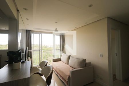 Sala de apartamento à venda com 2 quartos, 58m² em Vila Nova, Porto Alegre