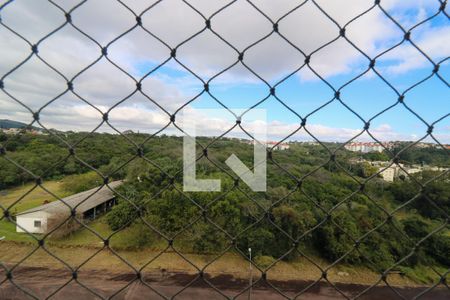 Vista da Sala de apartamento à venda com 2 quartos, 58m² em Vila Nova, Porto Alegre