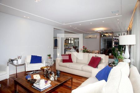 Sala de Estar de apartamento à venda com 3 quartos, 155m² em Farroupilha, Porto Alegre