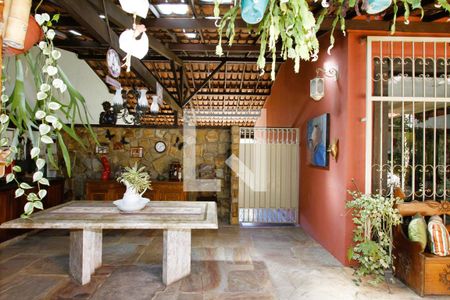 Área gourmet de casa à venda com 4 quartos, 340m² em Barroca, Belo Horizonte