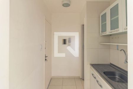 Cozinha de kitnet/studio para alugar com 1 quarto, 26m² em Higienópolis, São Paulo