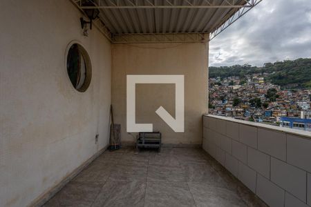 Varanda de apartamento à venda com 3 quartos, 110m² em Tijuca, Rio de Janeiro