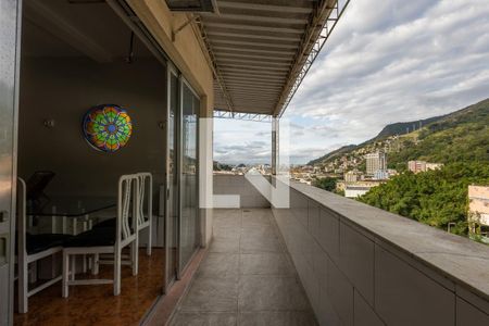Varanda de apartamento à venda com 3 quartos, 110m² em Tijuca, Rio de Janeiro