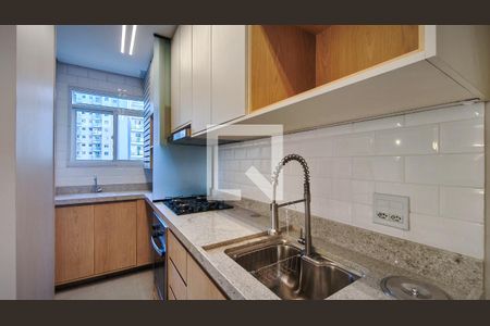 Cozinha de apartamento à venda com 2 quartos, 50m² em Santo Cristo, Rio de Janeiro