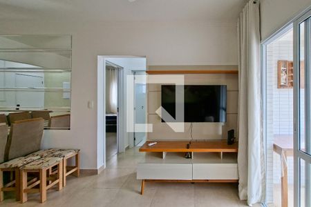 Sala de apartamento para alugar com 2 quartos, 76m² em Vila Caiçara, Praia Grande