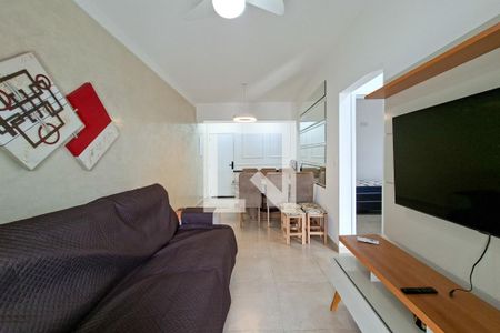 Sala de apartamento para alugar com 2 quartos, 76m² em Vila Caiçara, Praia Grande