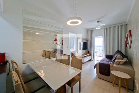 Sala de apartamento para alugar com 2 quartos, 76m² em Vila Caiçara, Praia Grande