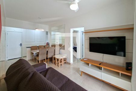 Sala de apartamento para alugar com 2 quartos, 76m² em Vila Caiçara, Praia Grande