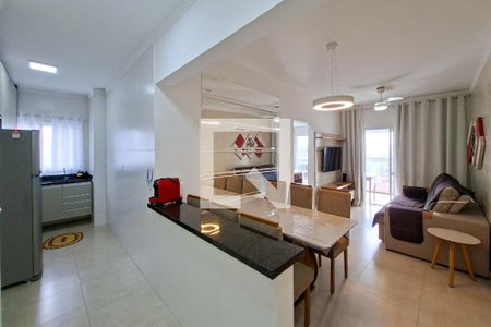 Sala de apartamento para alugar com 2 quartos, 76m² em Vila Caiçara, Praia Grande