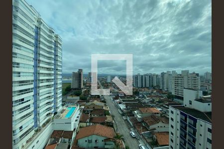 Vista da Sacada de apartamento para alugar com 2 quartos, 94m² em Guilhermina, Praia Grande