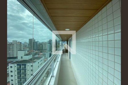 Sacada de apartamento para alugar com 2 quartos, 94m² em Guilhermina, Praia Grande