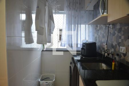 Área de Serviço de apartamento à venda com 2 quartos, 58m² em Utinga, Santo André