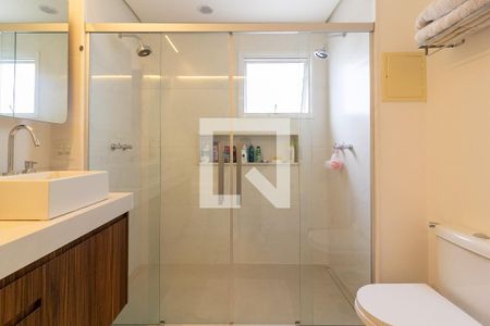 Banheiro da Suíte 1 de apartamento à venda com 4 quartos, 223m² em Jardim Marajoara, São Paulo