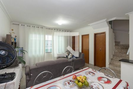 Sala de casa de condomínio à venda com 3 quartos, 121m² em Tremembé, São Paulo