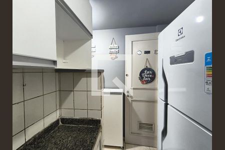 Cozinha de apartamento à venda com 1 quarto, 29m² em Sé, São Paulo