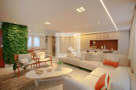 Sala de apartamento à venda com 4 quartos, 190m² em Santa Lúcia, Belo Horizonte