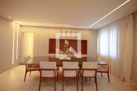 Sala de Jantar de apartamento à venda com 4 quartos, 190m² em Santa Lúcia, Belo Horizonte