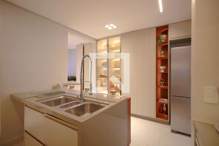 Cozinha de apartamento à venda com 4 quartos, 190m² em Santa Lúcia, Belo Horizonte