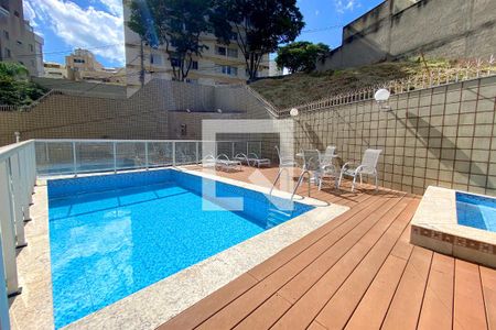 Área comum - Piscina de apartamento à venda com 4 quartos, 190m² em Santa Lúcia, Belo Horizonte
