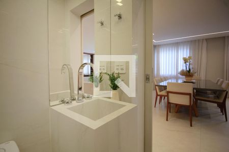 Lavabo de apartamento à venda com 4 quartos, 190m² em Santa Lúcia, Belo Horizonte