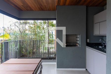 Varanda gourmet de apartamento para alugar com 2 quartos, 81m² em Vila Olímpia, São Paulo