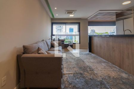 Sala de apartamento para alugar com 2 quartos, 81m² em Vila Olímpia, São Paulo