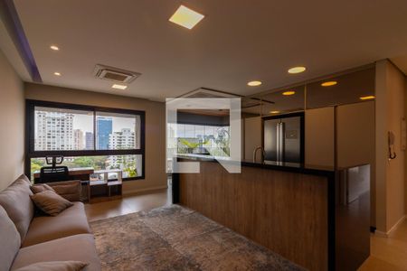 Sala de apartamento para alugar com 2 quartos, 81m² em Vila Olímpia, São Paulo