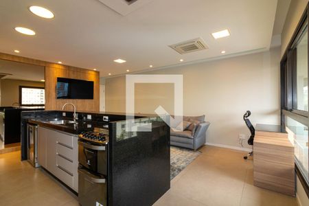 Sala de apartamento para alugar com 2 quartos, 81m² em Vila Olímpia, São Paulo