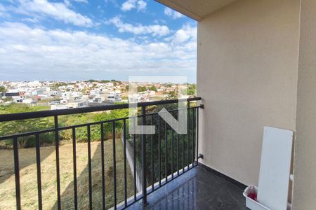Varanda da Sala de apartamento à venda com 2 quartos, 65m² em Residencial Parque da Fazenda, Campinas