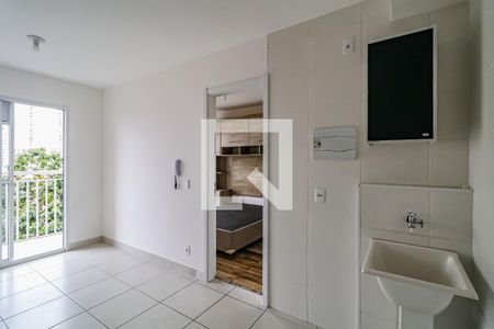 Sala/Cozinha de apartamento para alugar com 1 quarto, 28m² em Ferreira, São Paulo