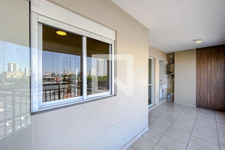 Varanda da Sala de apartamento à venda com 2 quartos, 68m² em Belenzinho, São Paulo