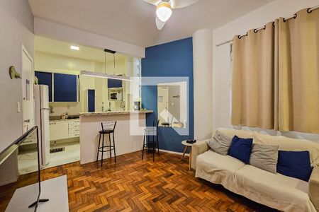 Sala de apartamento à venda com 1 quarto, 53m² em Centro, Belo Horizonte