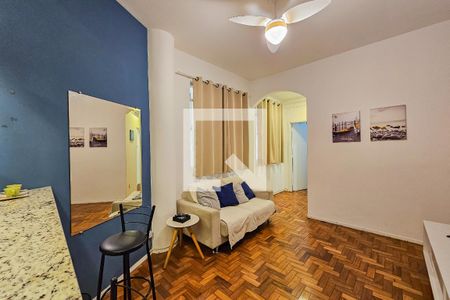 Sala de apartamento à venda com 1 quarto, 53m² em Centro, Belo Horizonte