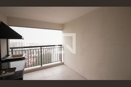 Varanda da Sala/cozinha de apartamento para alugar com 2 quartos, 63m² em Vila Independencia, São Paulo