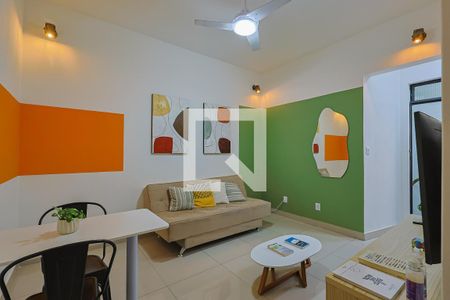 Sala de apartamento à venda com 1 quarto, 53m² em Centro, Belo Horizonte