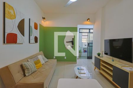 Sala de apartamento à venda com 1 quarto, 53m² em Centro, Belo Horizonte