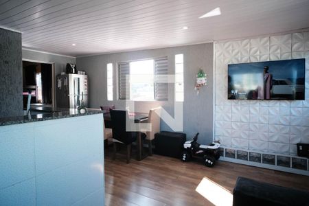 Sala/Cozinha de casa para alugar com 1 quarto, 40m² em Parque Boturussu, São Paulo