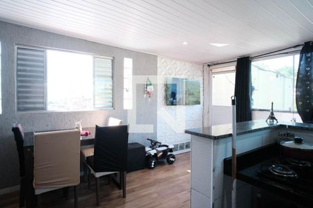 Sala/Cozinha de casa para alugar com 1 quarto, 40m² em Parque Boturussu, São Paulo