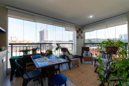 Varanda da Sala de apartamento à venda com 3 quartos, 96m² em Jardim Independência (são Paulo), São Paulo