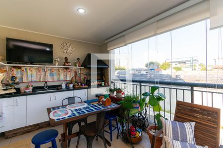 Varanda da Sala de apartamento à venda com 3 quartos, 96m² em Jardim Independência (são Paulo), São Paulo