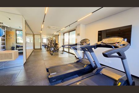 Área comum - Academia de apartamento para alugar com 2 quartos, 129m² em Lourdes, Belo Horizonte