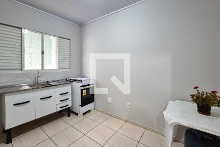 Cozinha de casa para alugar com 1 quarto, 80m² em Vila Alcantara, São Bernardo do Campo