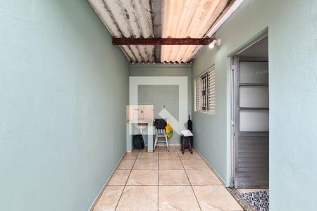 Área de Serviço de casa para alugar com 1 quarto, 80m² em Vila Alcantara, São Bernardo do Campo