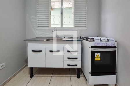Cozinha de casa para alugar com 1 quarto, 80m² em Vila Alcantara, São Bernardo do Campo