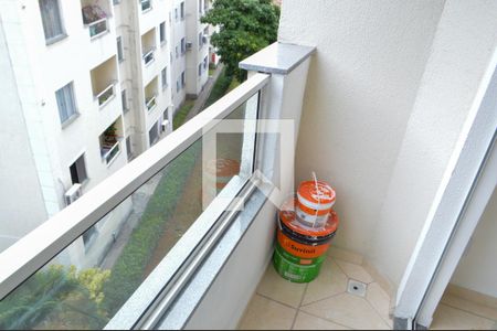 Varanda da Sala de apartamento à venda com 2 quartos, 56m² em Taquara, Rio de Janeiro