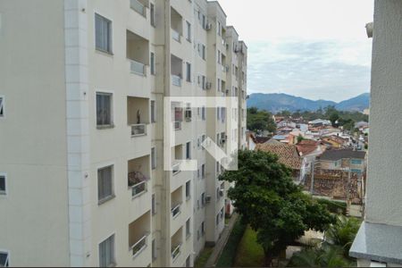 Vista da Varanda da Sala de apartamento à venda com 2 quartos, 56m² em Taquara, Rio de Janeiro