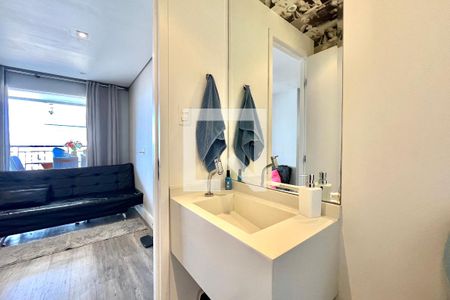 Lavabo de apartamento à venda com 3 quartos, 100m² em Chácara Inglesa, São Paulo