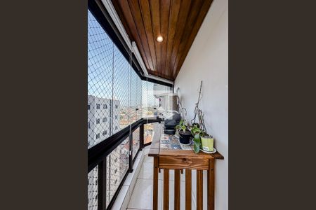 Varanda da Sala de apartamento à venda com 3 quartos, 134m² em Vila Regente Feijó, São Paulo