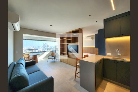 Sala de apartamento para alugar com 1 quarto, 42m² em Planalto Paulista, São Paulo