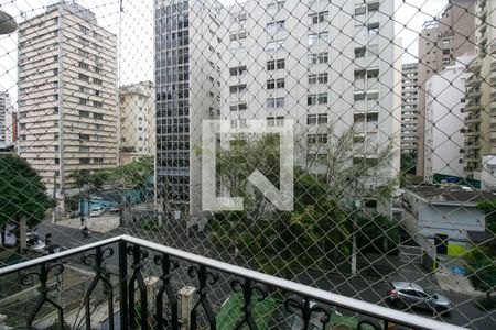 Varanda e Vista de apartamento à venda com 3 quartos, 205m² em Jardim Paulista, São Paulo